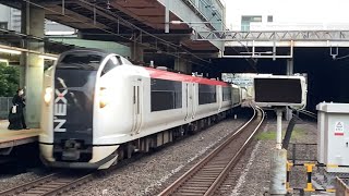 E259系成田エクスプレス恵比寿駅通過