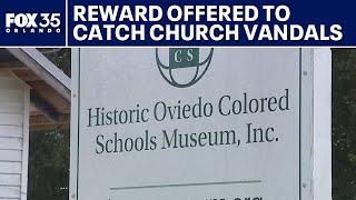 Reward offered to catch vandals of historic Black church in Florida