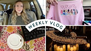 What’s New in My Shop, Bridgerton Candlelight Concert, + Fresh Hair | Weekly Vlog January 2025