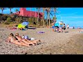 Benalmadena Malaga Spain Beach Walk September 2022 [4K]