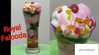 Home made Royal Falooda / Home made Rose syrups / Home made Jelly / Libas kitchen / #Ep 12