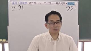 221 試験攻略入門塾　速習！経済学　過去問トレーニング（公務員対策・マクロ）