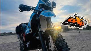 Initial ride impressions of the AXP Racing skid plate - Kove 450 Rally