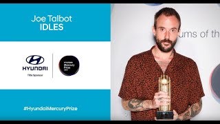 IDLES singer Joe Talbot | Hyundai Mercury Prize