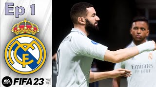 FIFA 23 Real Madrid Career Mode Ep 1 | HALA MADRID!