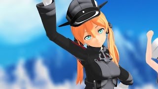 【MMD】一騎当千を踊ってもらった(1080p60)【艦これドイツ艦隊】