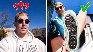 Can a 7'1 giant find his perfect size Shoes?