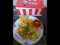 KFC Home Kitchen: KFC Cheesy-Chicken Scramble