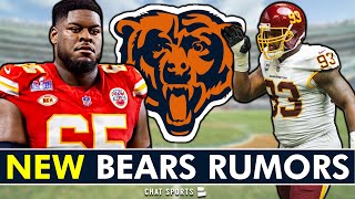 Chicago Bears Rumors: Trey Smith Re-Signing With Chiefs? Trade For Jonah Jackson Or Jonathan Allen?