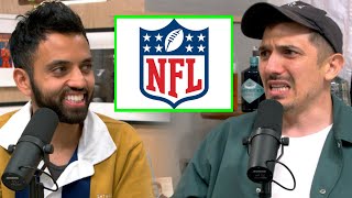 Schulz: Quarterbacks are the Dumbest NFL Players | Flagrant 2 with Andrew Schulz and Akaash Singh