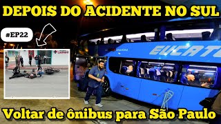 DEPOIS DO ACIDENTE, mais 18 horas de ÔNIBUS, indo conhecer as serras do RIO DO RASTRO e CORVO BRANCO