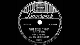 1938 Gene Krupa - Wire Brush Stomp