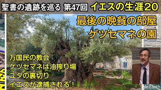 聖書の遺跡を巡る第47回 イエスの生涯20 最後の晩餐、ゲツセマネの園