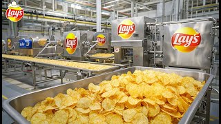 The Secret Process Behind Perfect Lays Potato Chips!