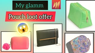 MyGlamm Pouch Loot Offer👝| Today New Offer 🥳 #myglamm #free #makeup #loot #youtube #viralvideo #yt