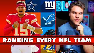 Ranking Every NFL Team From MY FAVORITE to MOST HATED