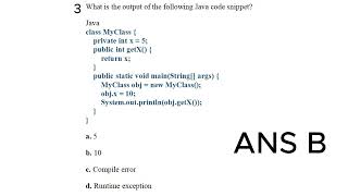 🎓 OOP Exit Exam – Part 1 | Java MCQs Explained (Objects, Interfaces & Overriding)