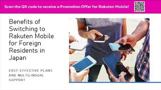 Benefits of switching to Rakuten mobile for Foreign residents in Japan