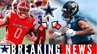 🚨URGENT! JUST HAPPENED! COWBOYS SIGN STAR RUNNING AND VETERAN WIDE RECEIVER! DAL