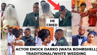 Chinenye,Sonia Uche storm Enock darko (wata bombshell) traditional/white wedding