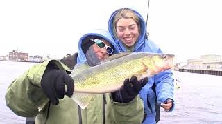 John Gillespie - Menominee River, WI Fishing Walleye W/Rattlin' Google Eye Jig - Acme Tackle