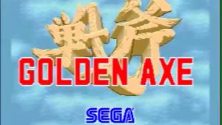 メガドライブ ゴールデンアックス 魔法全部見せます　Golden Axe All magic