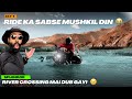 Splendor River Crossing mai dub gyi 😰 Ride ka sabse mushkil din 😣 Pangong to Hanle Ep.09