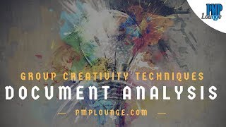 Document Analysis - Group Creativity Techniques