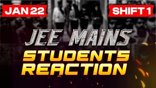 JEE Mains 2025- 22nd January 1st Shift Student Reaction | Eduport Plus Two