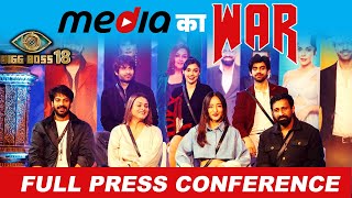 BIGG BOSS 18 I Uncut I Press Conference I Vivain ,Rajat ,Chum ,Karanveer