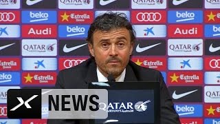 Luis Enrique: "Haben verdient verloren" | FC Barcelona - FC Malaga 0:1