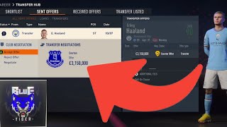 How to sign any player you want for under £50!!! in fifa 23 career mode