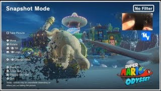 How to use Snapshot Mode in Super Mario Odyssey using the Pro Controller