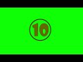 #TenTop Countdown | Top 10 No Copyright #GreenScreen  #01