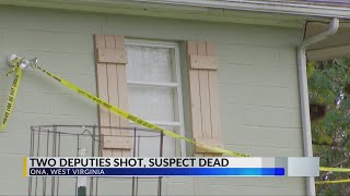 UPDATE: Two deputies recovering from gunshots in Cabell County