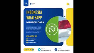 Indonesia WhatsApp Number List | Latest Lead