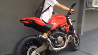 Ducati Monster821 : Sc project exhaust (thailand)