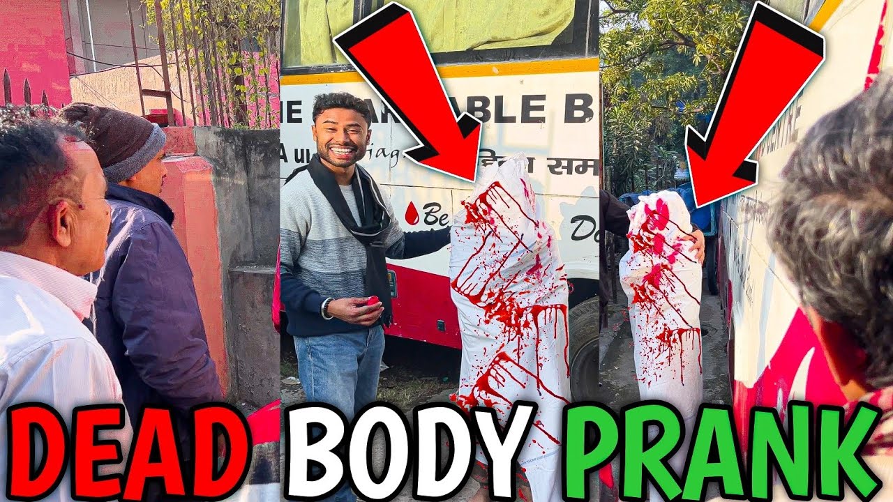 Dead Body Prank Youtube