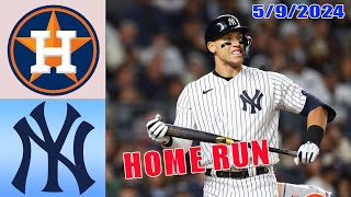 Houston Astros vs New York Yankees GAME HIGHLIGHTS May 9, 2024  | MLB Highlights | 2024 MLB Season