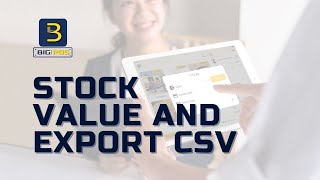 Big Pos | POS System | Stock Value and Export CSV