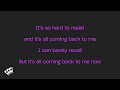 Céline Dion - It's All Coming Back To Me Now (Karaoke Version)