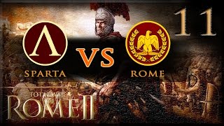 Online Battle #11 SPARTANS! Rome 2 Total War Gameplay