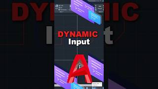AutoCAD Dynamic Input : The Feature You Didn’t Know You Needed #autocadtutorial #ai #cadsoftware