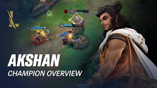 Akshan Champion Overview | Gameplay - League of Legends: Wild Rift