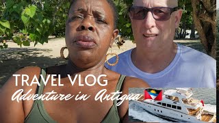 Exploring English Harbor and Pigeon Point Beach in Antigua!