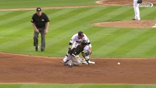 CWS@CLE: Ramirez uses his speed to steal second base