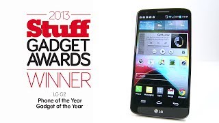 LG G2 Best Smartphone Stuff Award Winner 2013