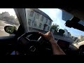 mazda2 on german autobahn. pov top speed drive on mazda 2.