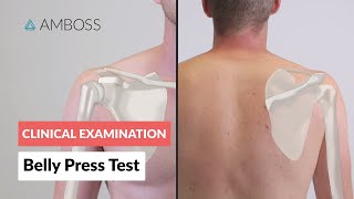 Examination of the Rotator Cuff -  Belly Press Test - Clinical Examination