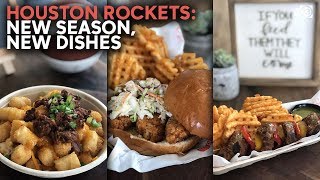 Houston Rockets' new food for 2019-2020 home games